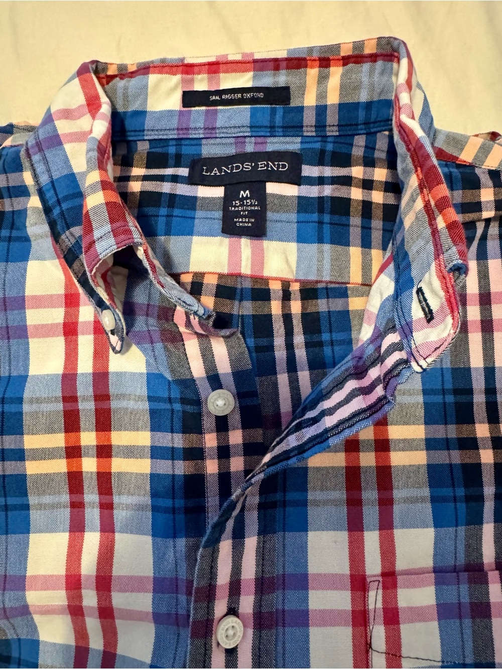 NWOT Lands End Oxford